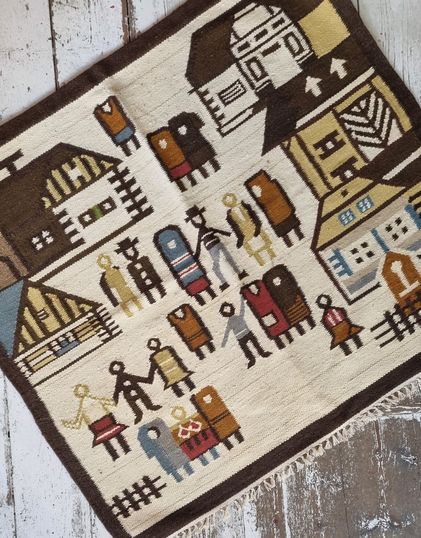 Vintage wall hanging