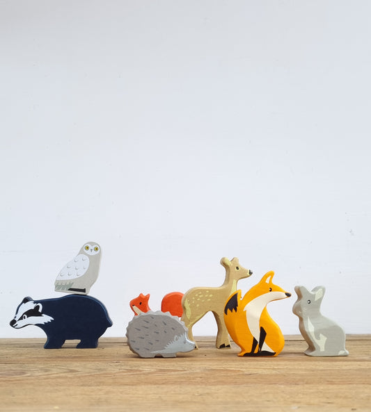 Wooden animals