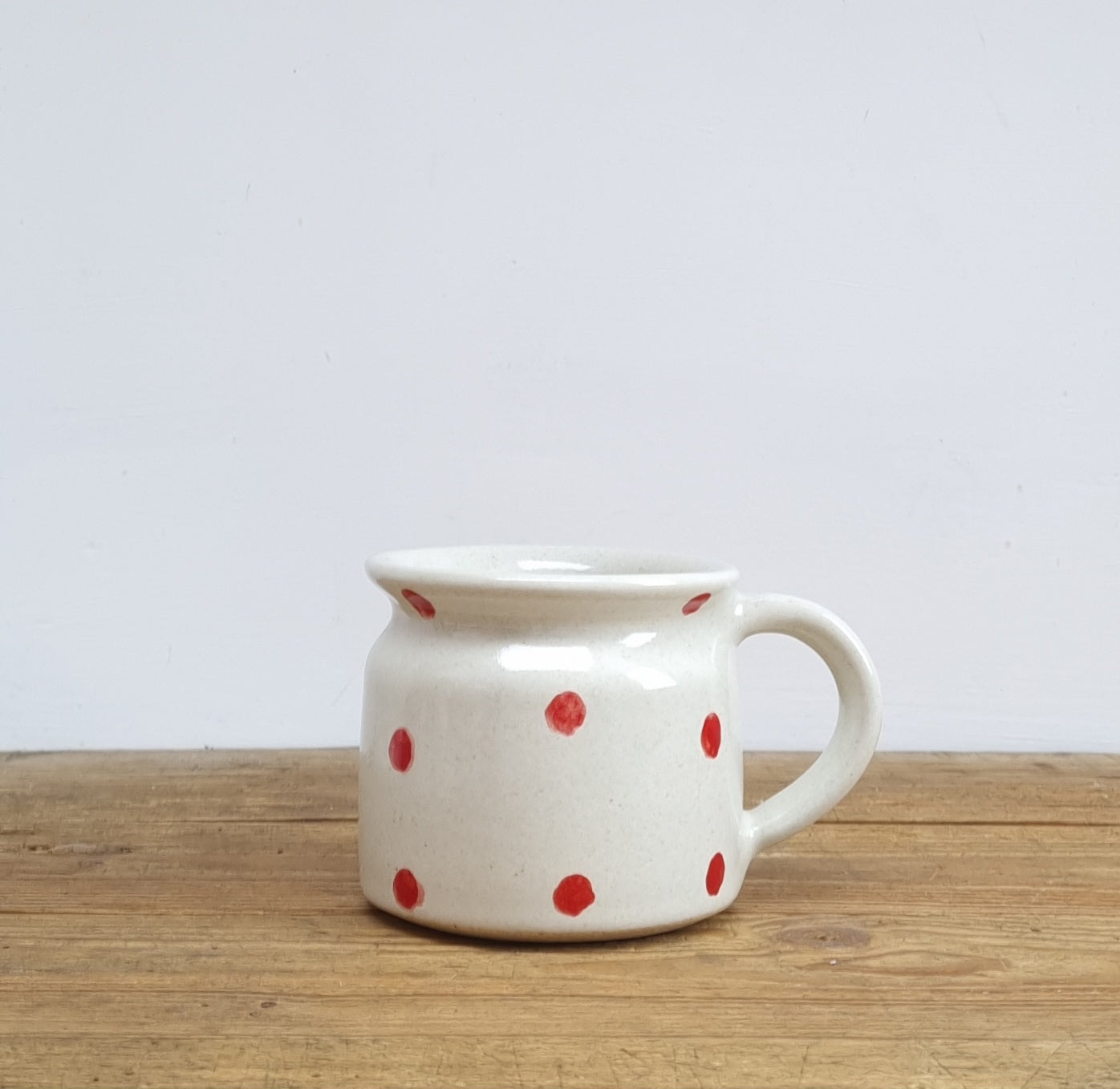 Hand thrown mug