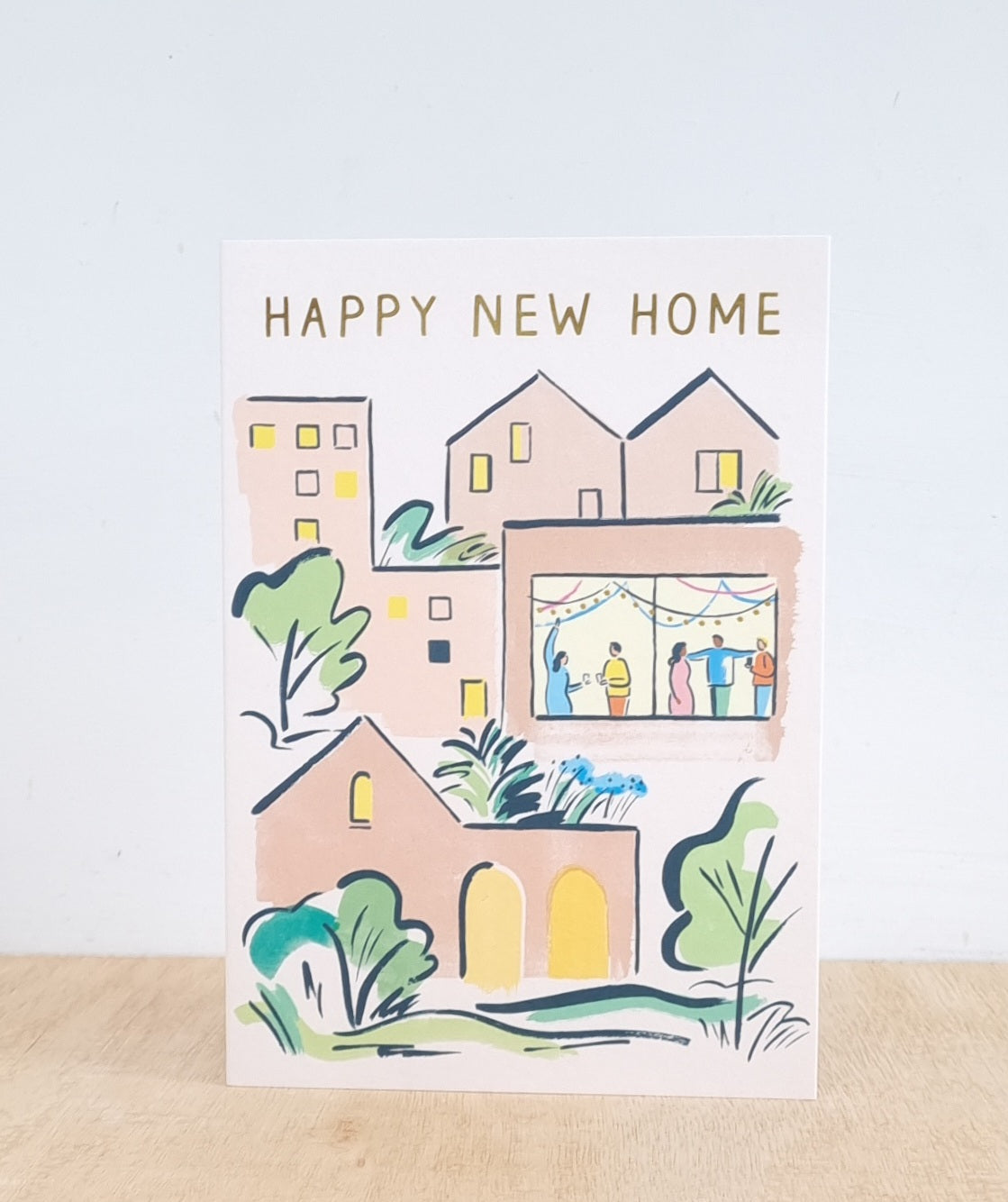 Happy new home card