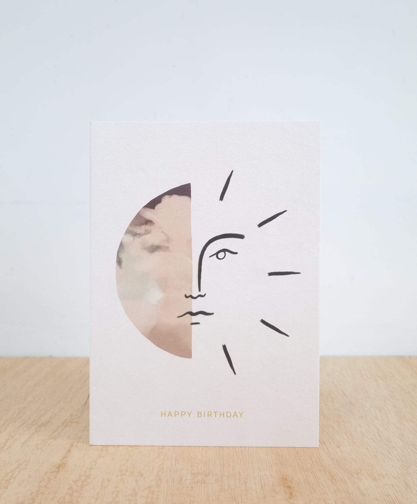 Happy birthday sun card