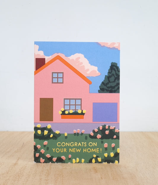Congrats on your new home card