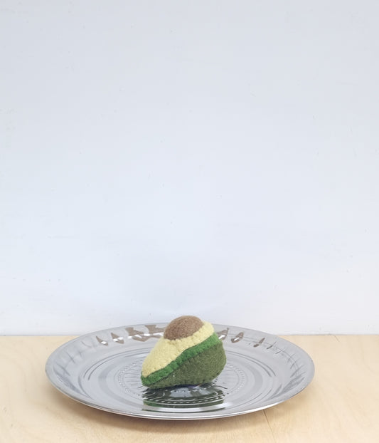 Stainless steel dinner plate