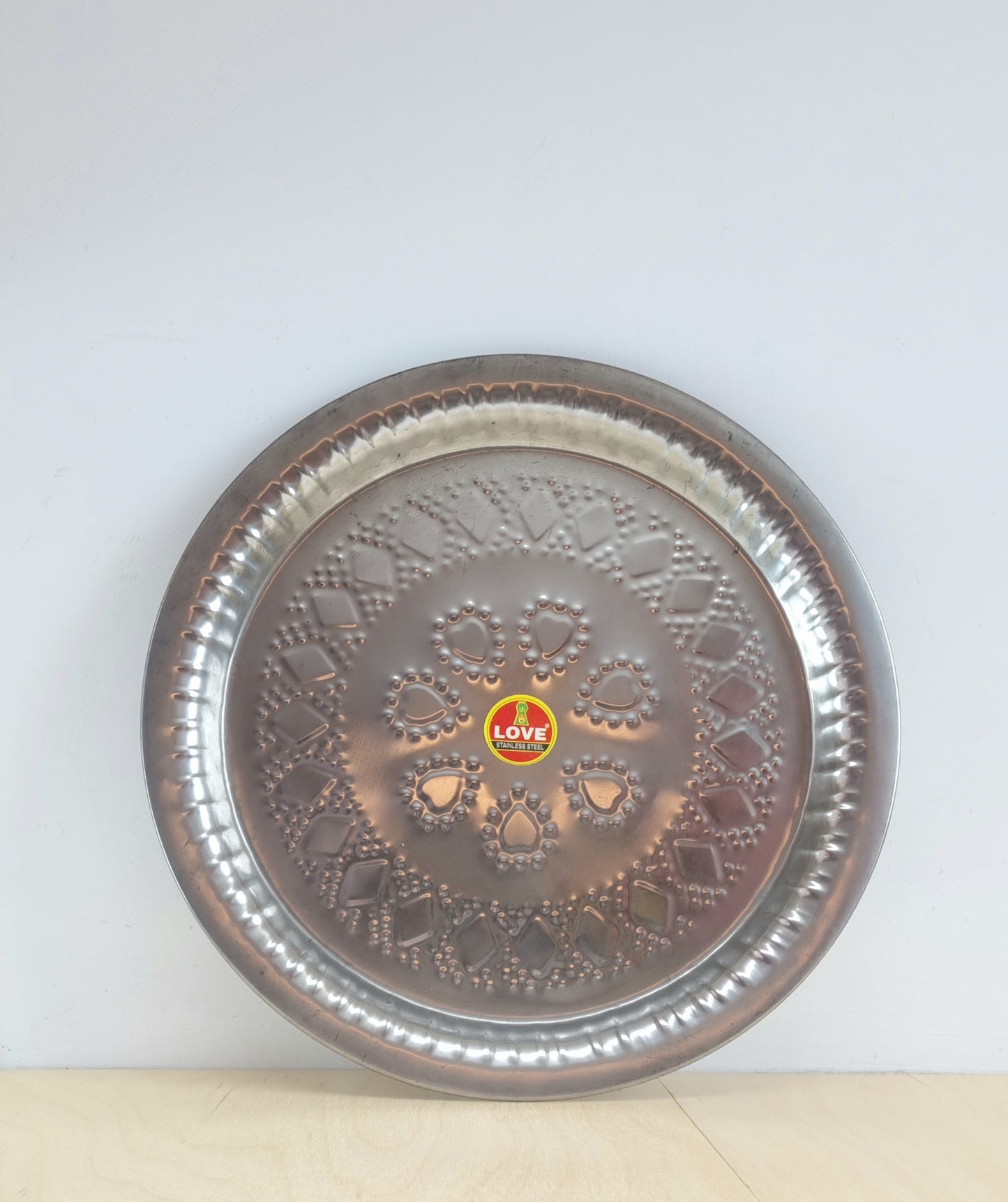 Stainless steel cake tray