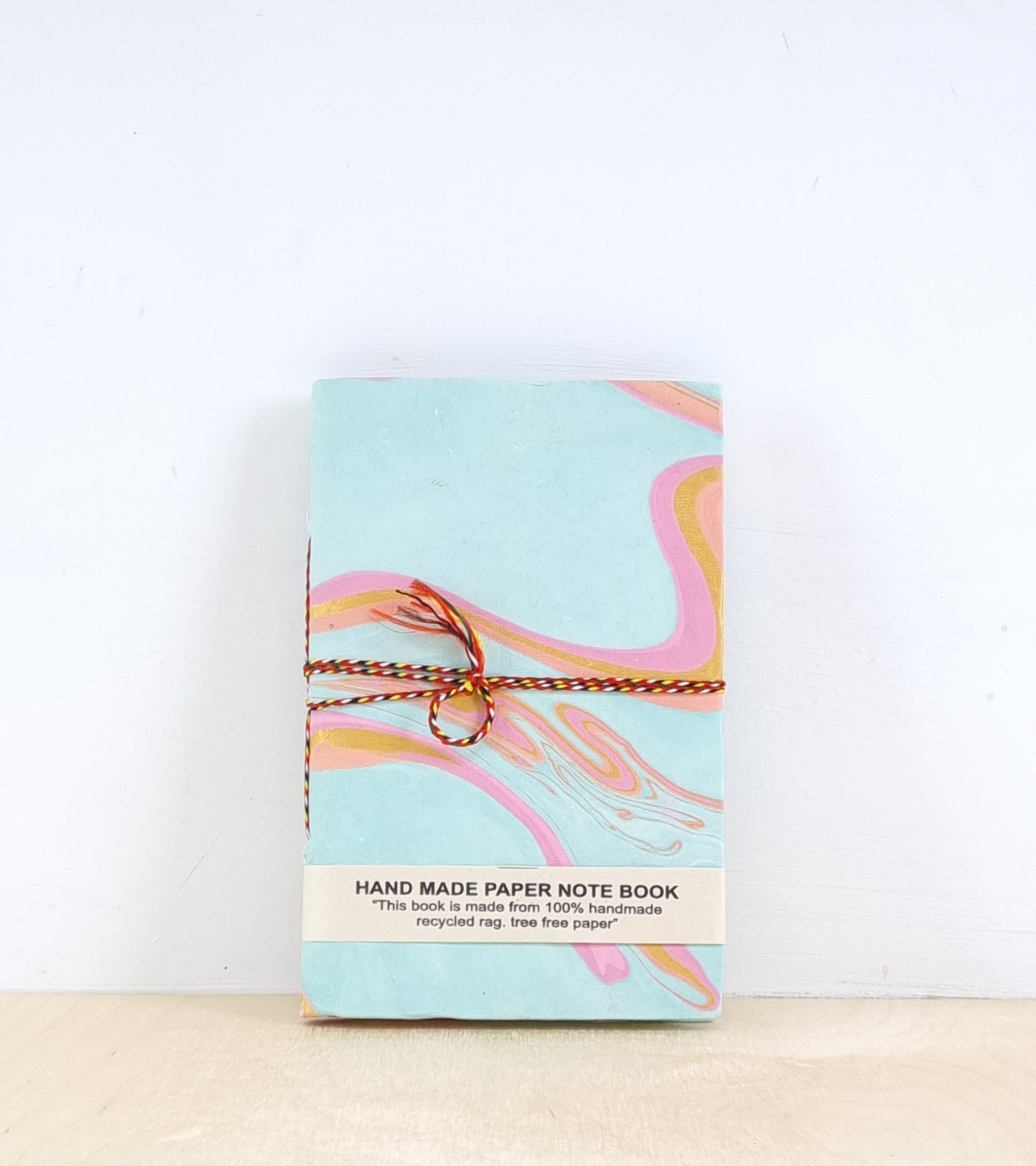 Hand made paper note book