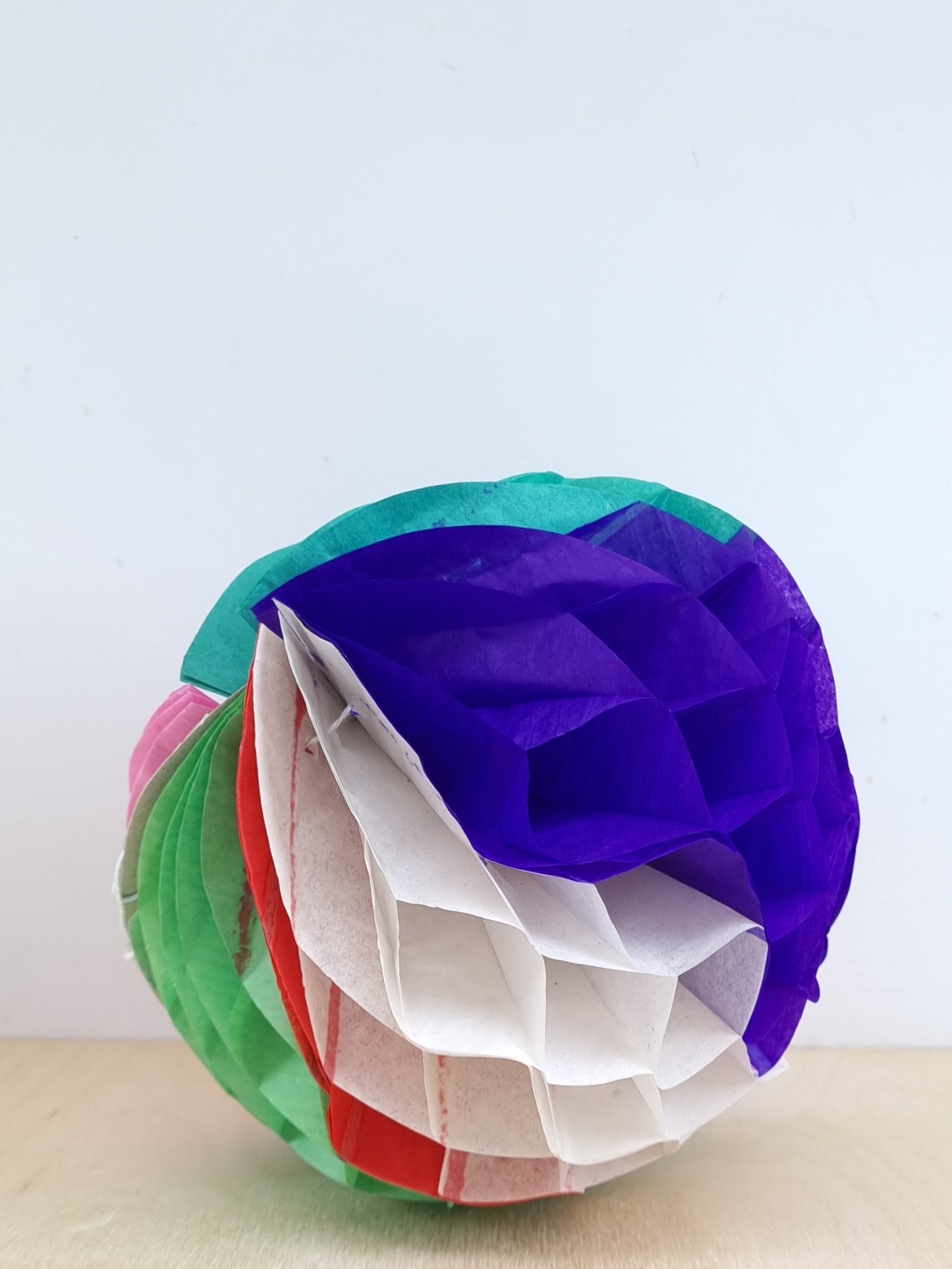 Honeycomb ball decoration