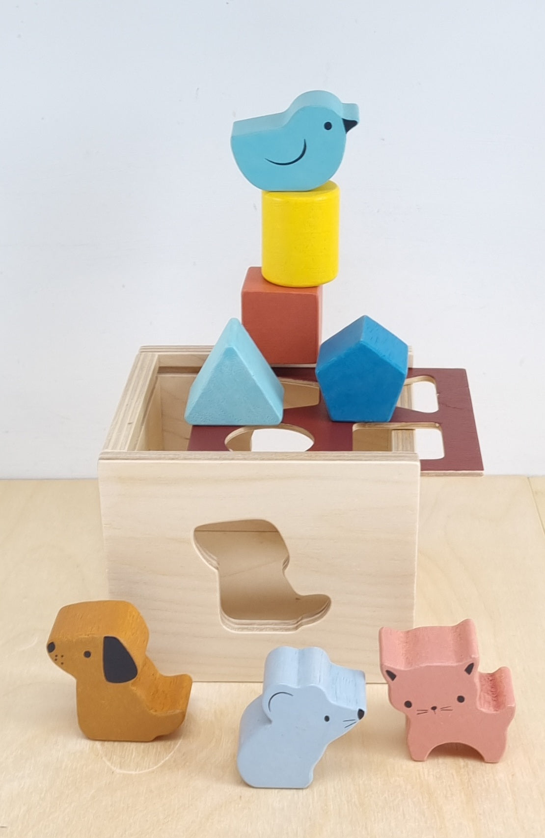 Shape sorting cube