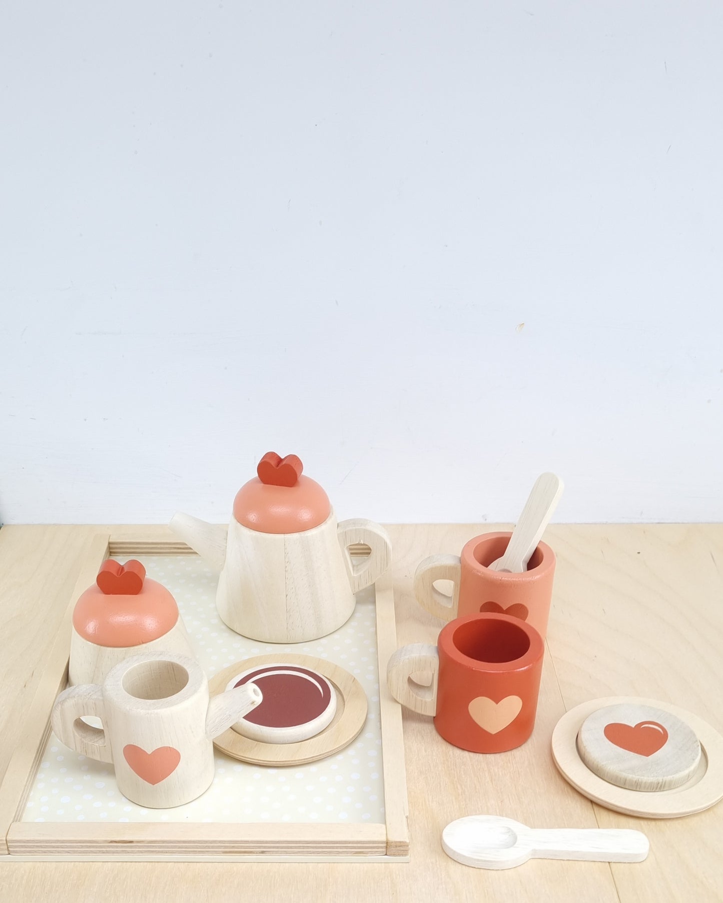 Tea time tray set