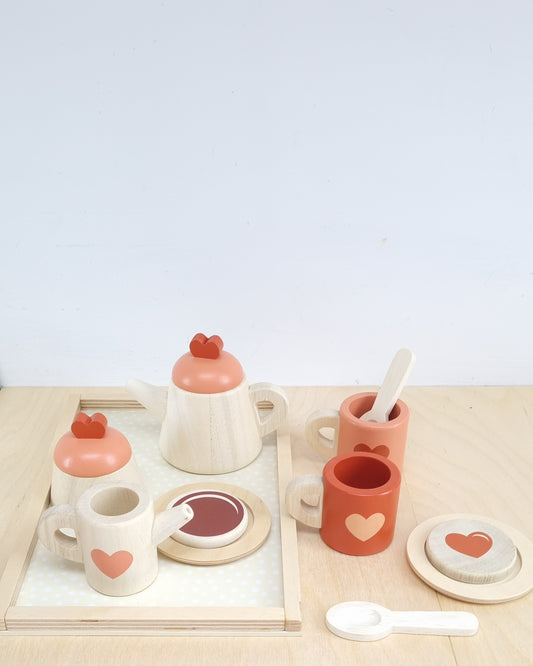 Tea time tray set