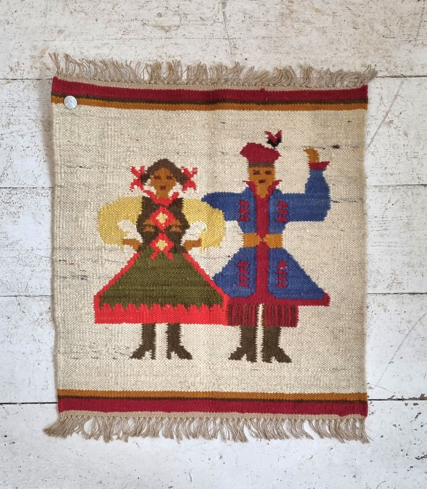 Vintage dancers rug