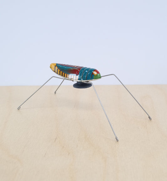 Jumping grass hopper