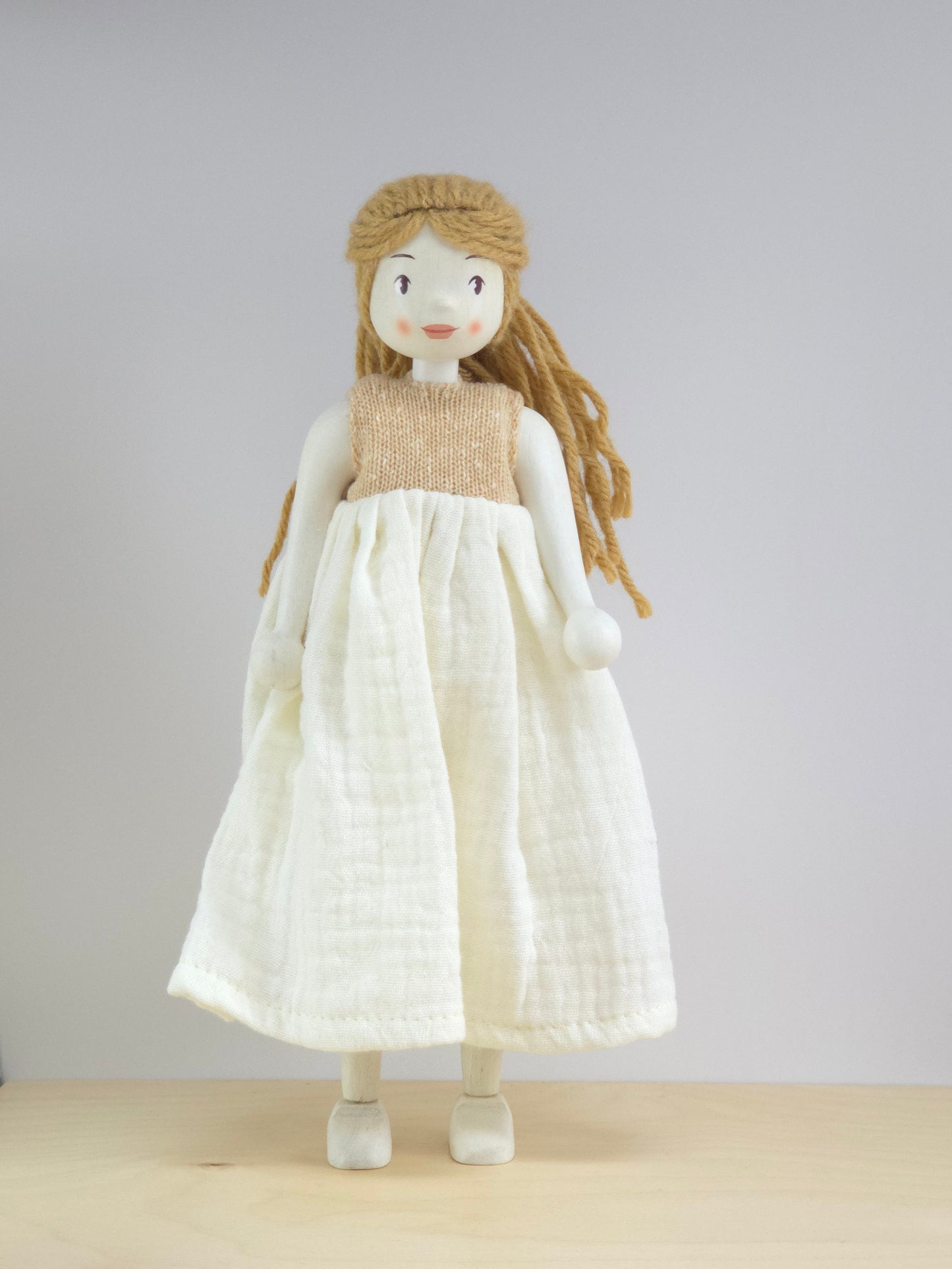 Wooden best friend doll