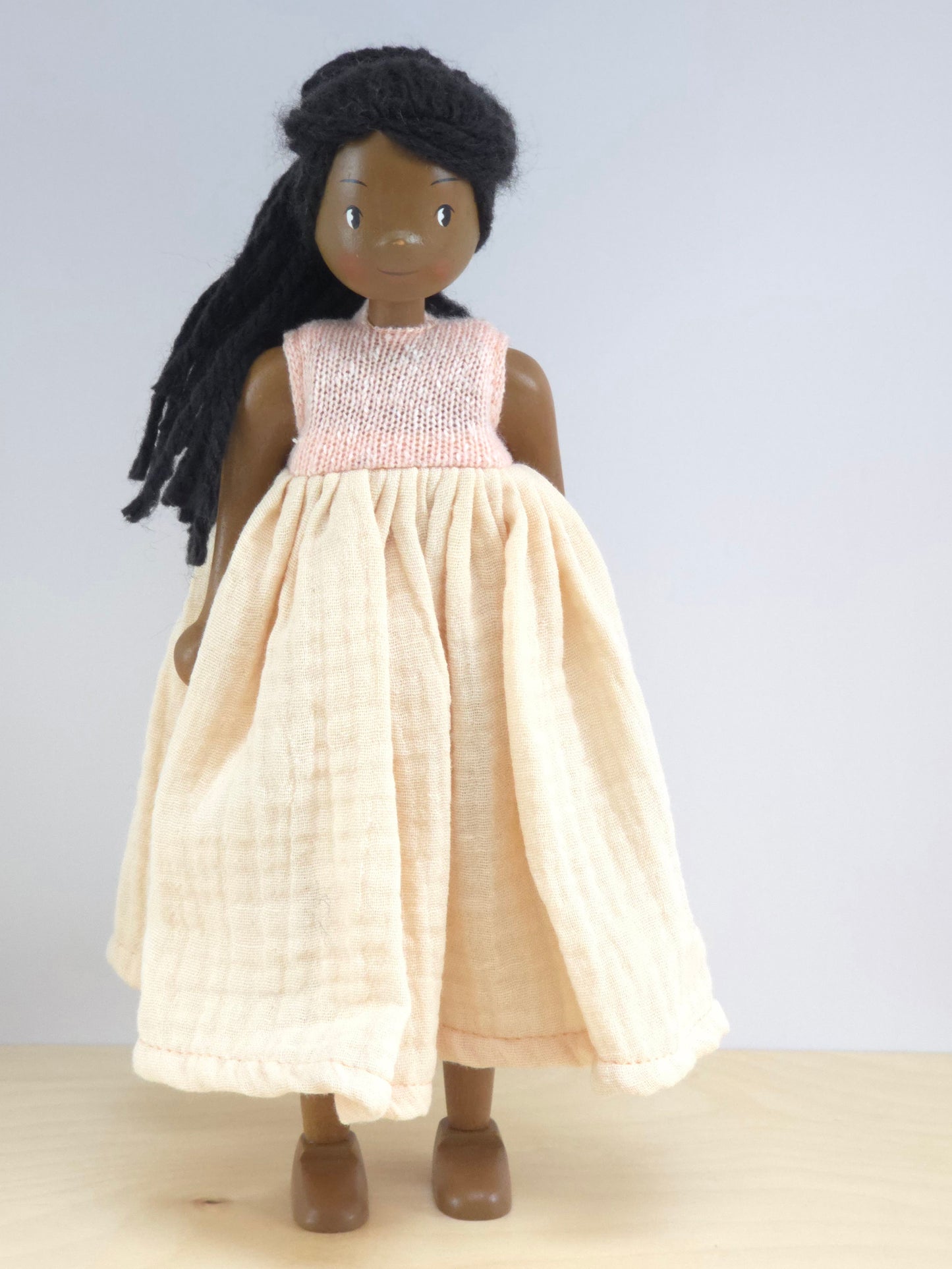 Wooden best friend doll