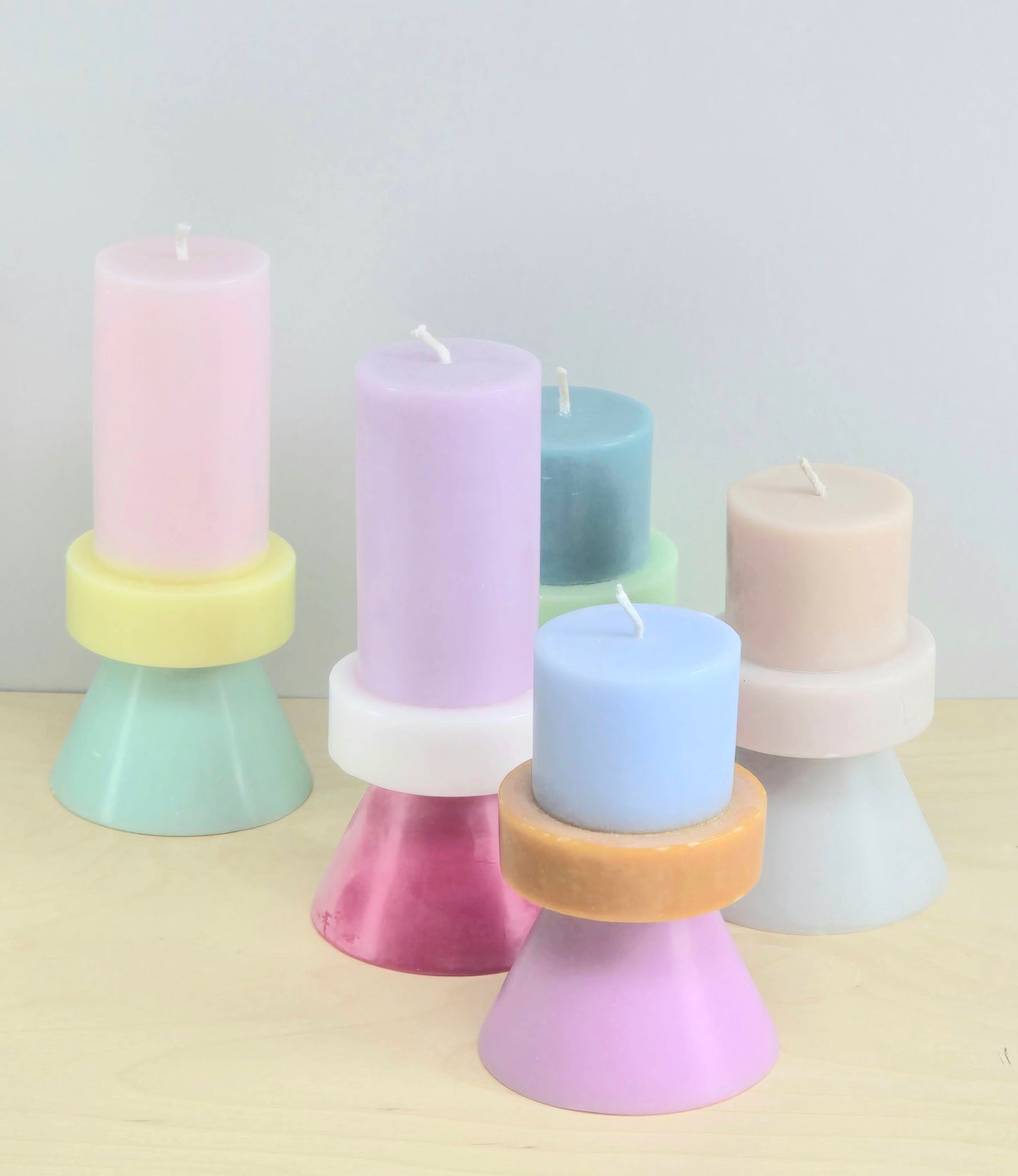 Stack candle