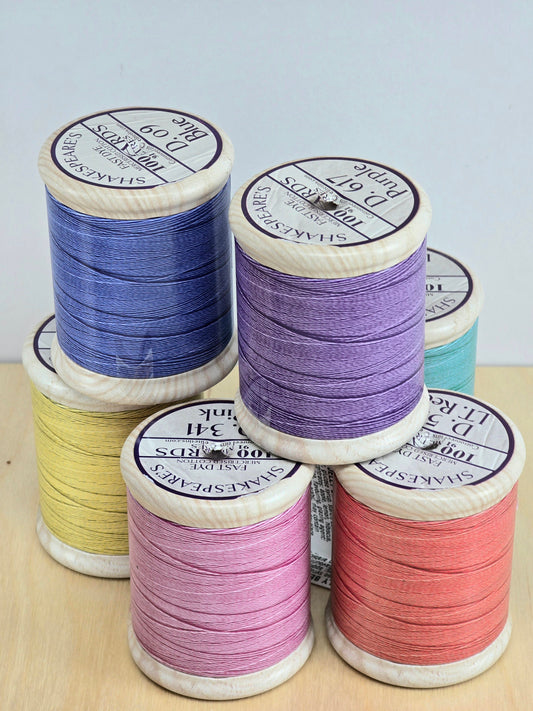 Cotton spool tin of jelly beans