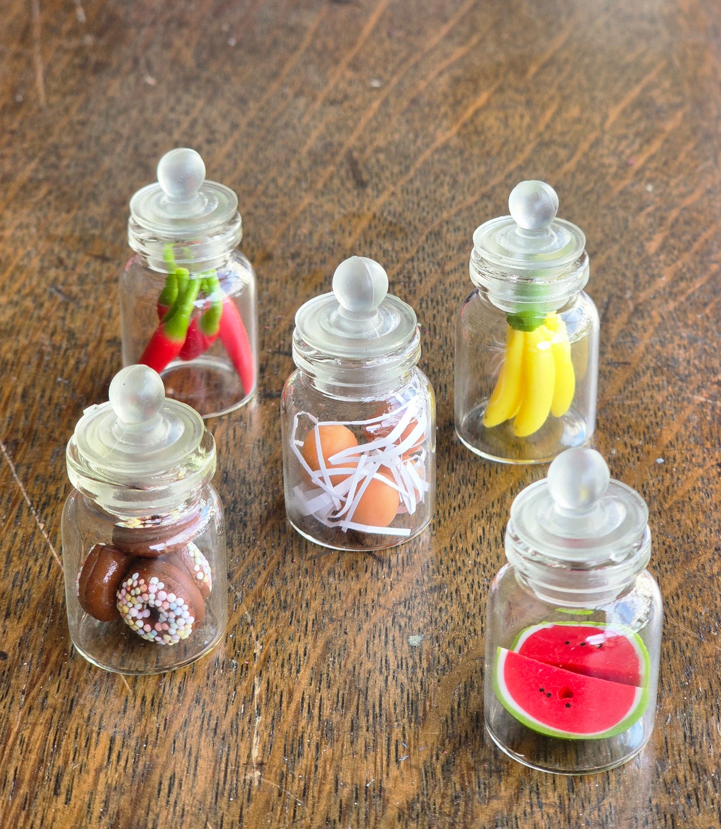 Miniature food jar