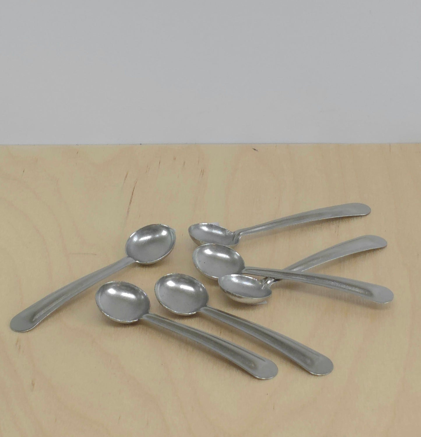 Mini stainless steel spoons