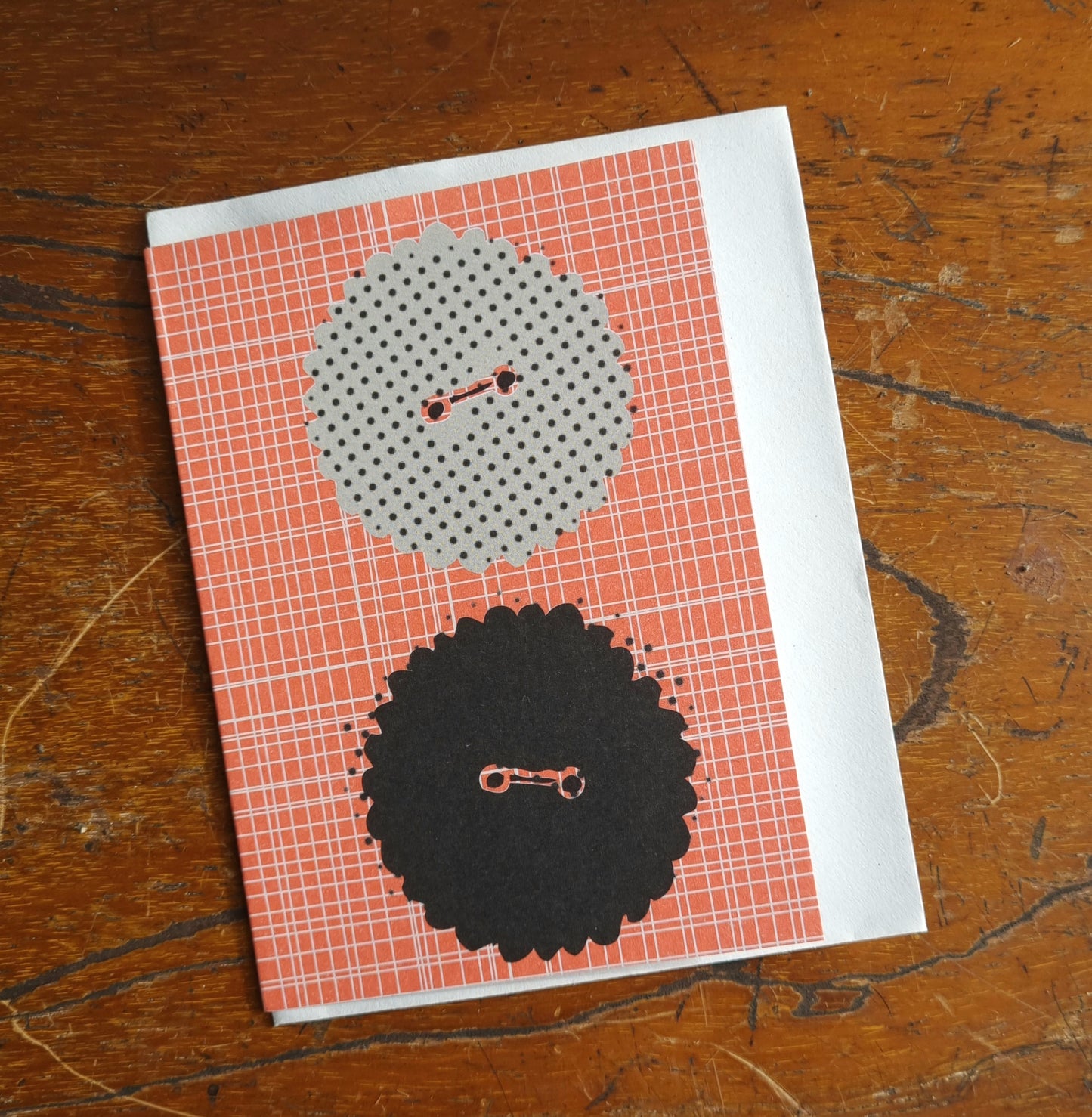 Mini button card