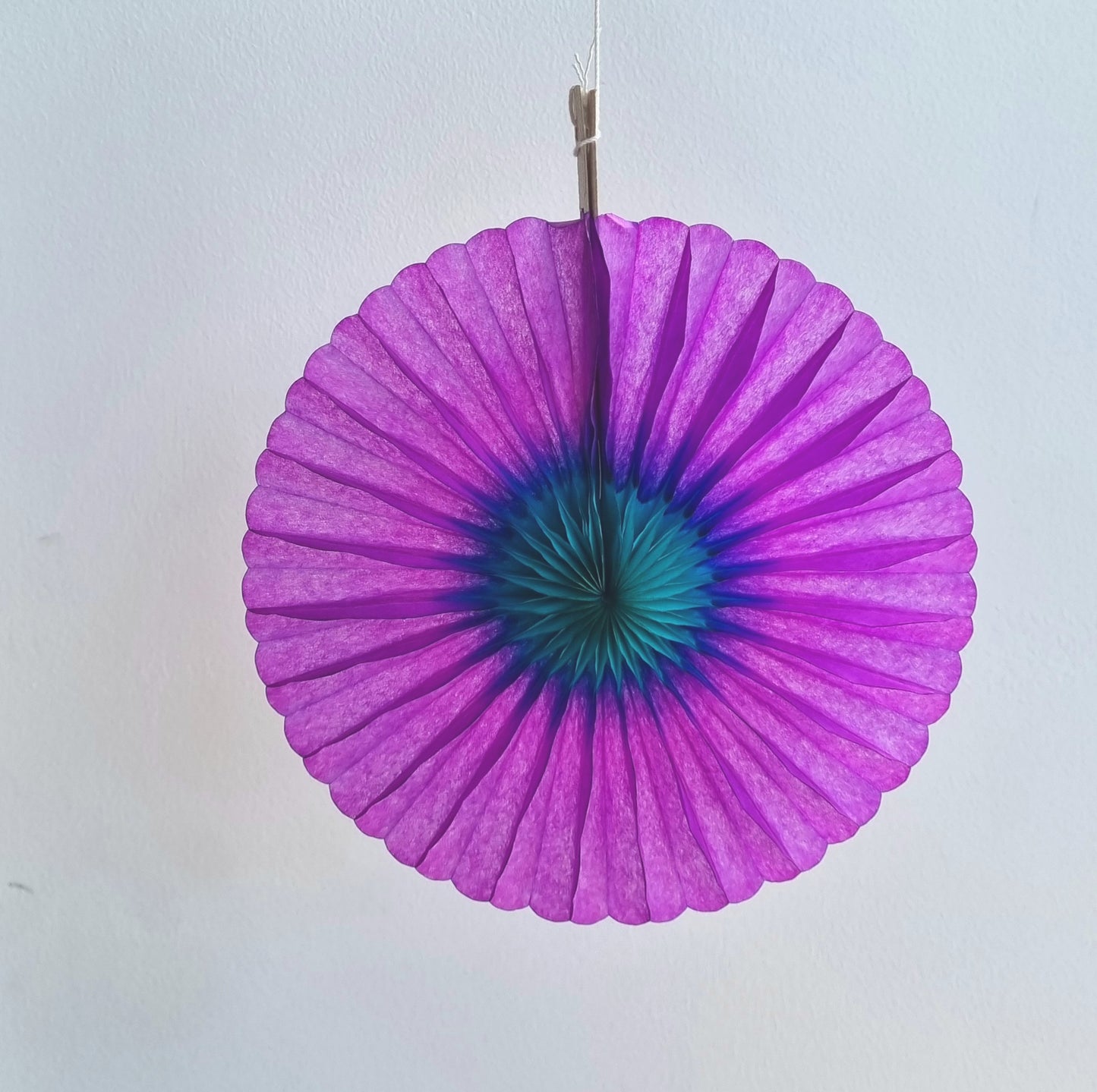 Mini paper fan