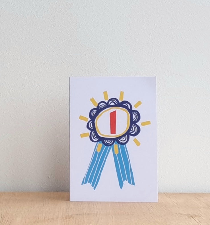 Rosette birthday cards