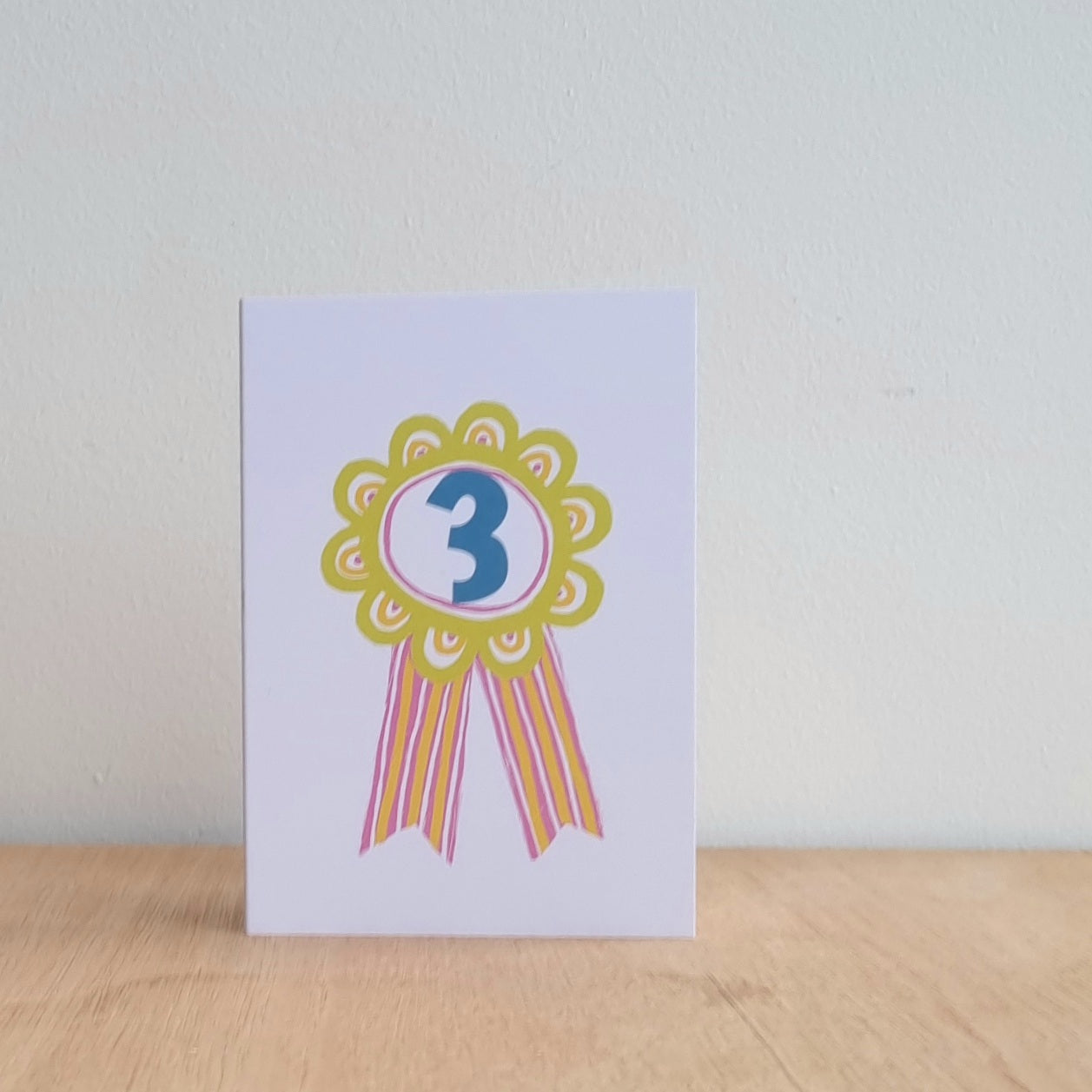 Rosette birthday cards