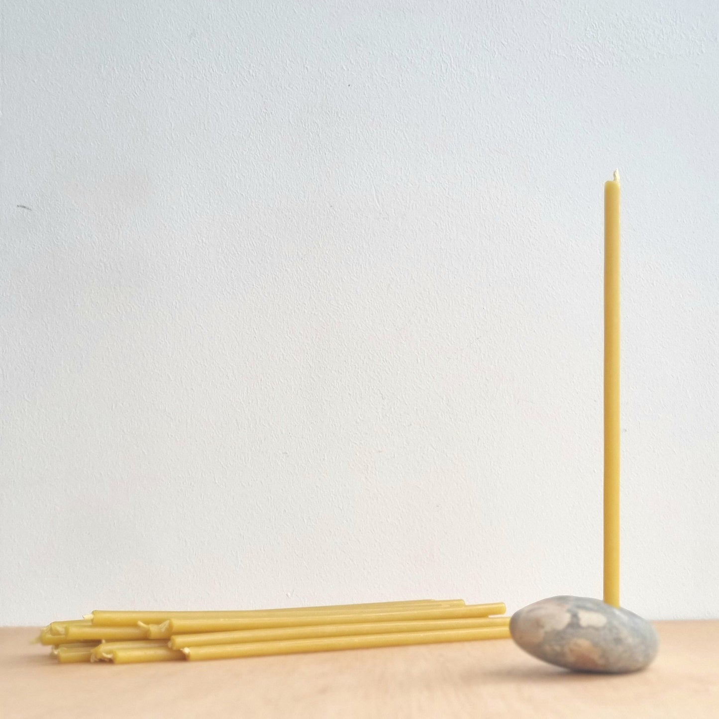 Beeswax birthday candles