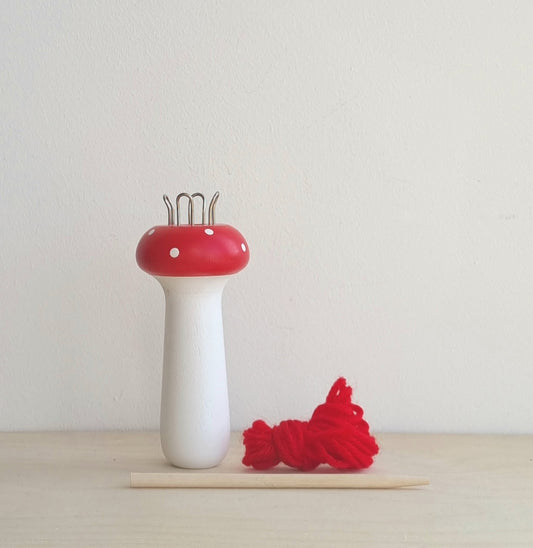 Knitting mushroom