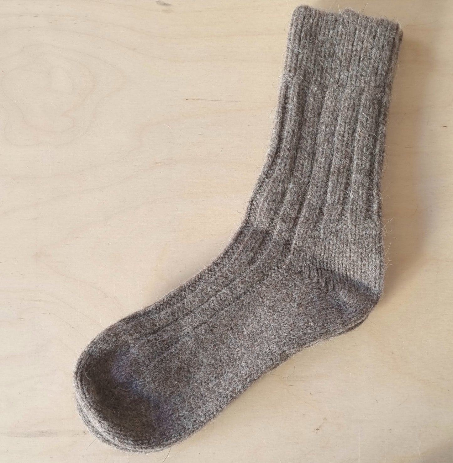 Hand made wool and alpaca socks