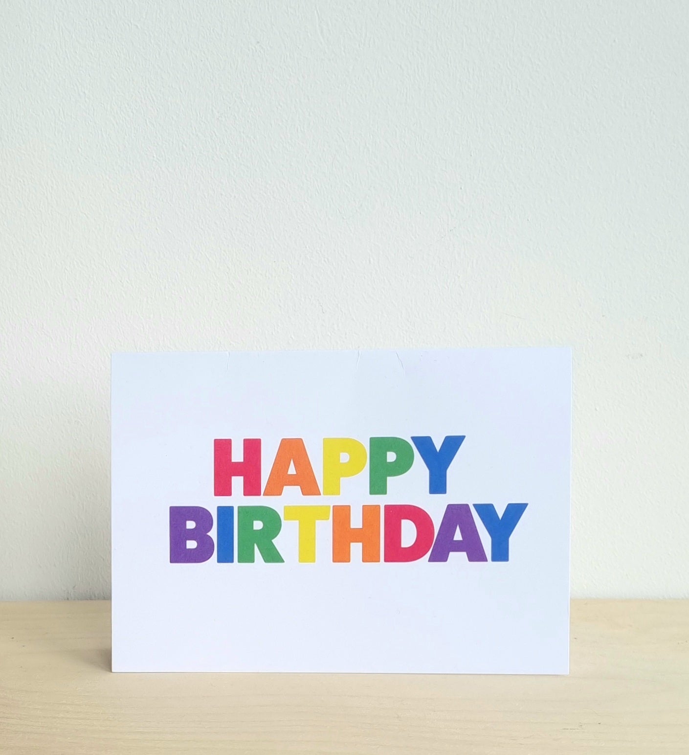 Happy Birthday card