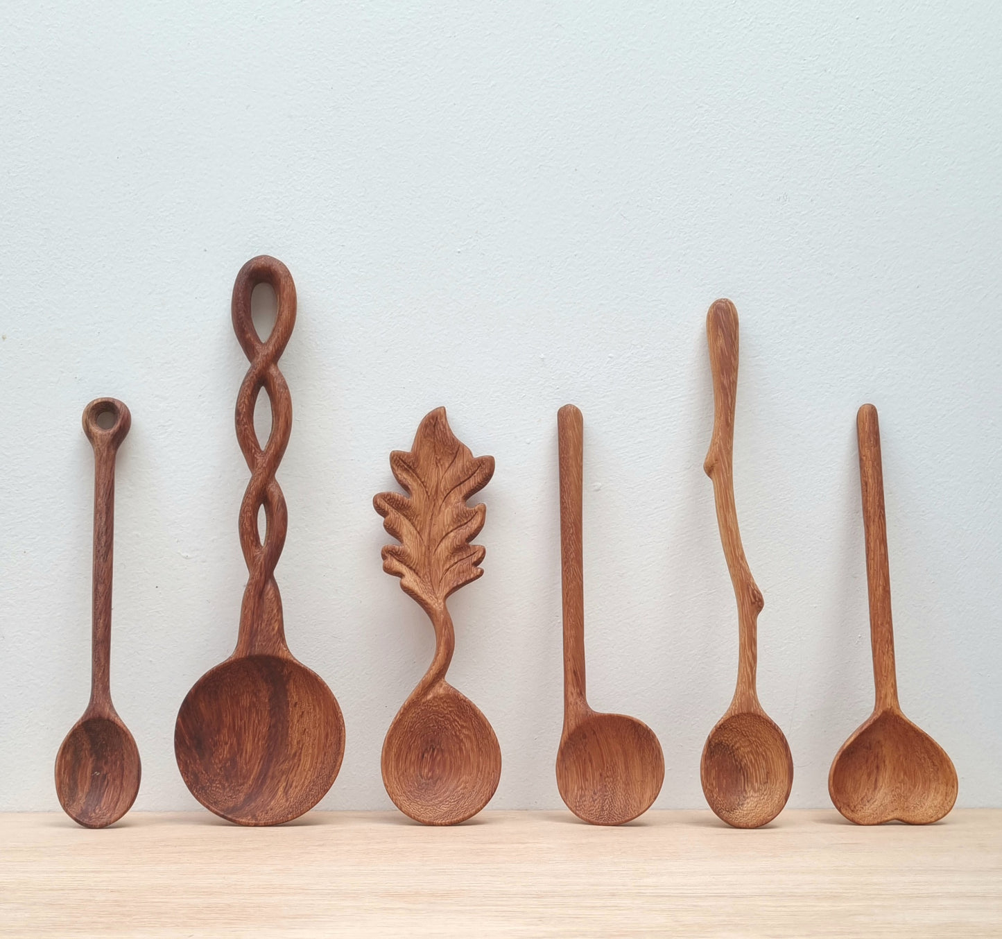 Hand carved wooden spoons