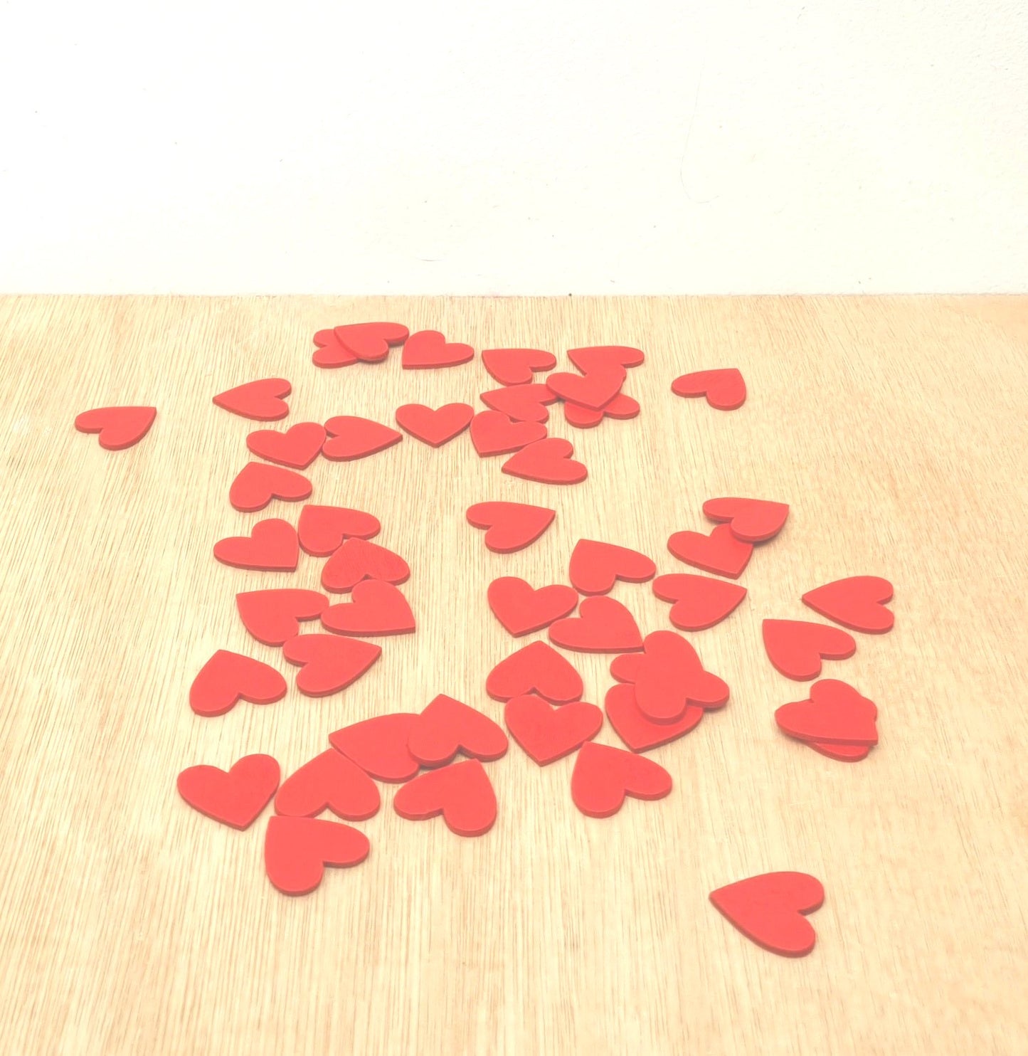 Heart confetti