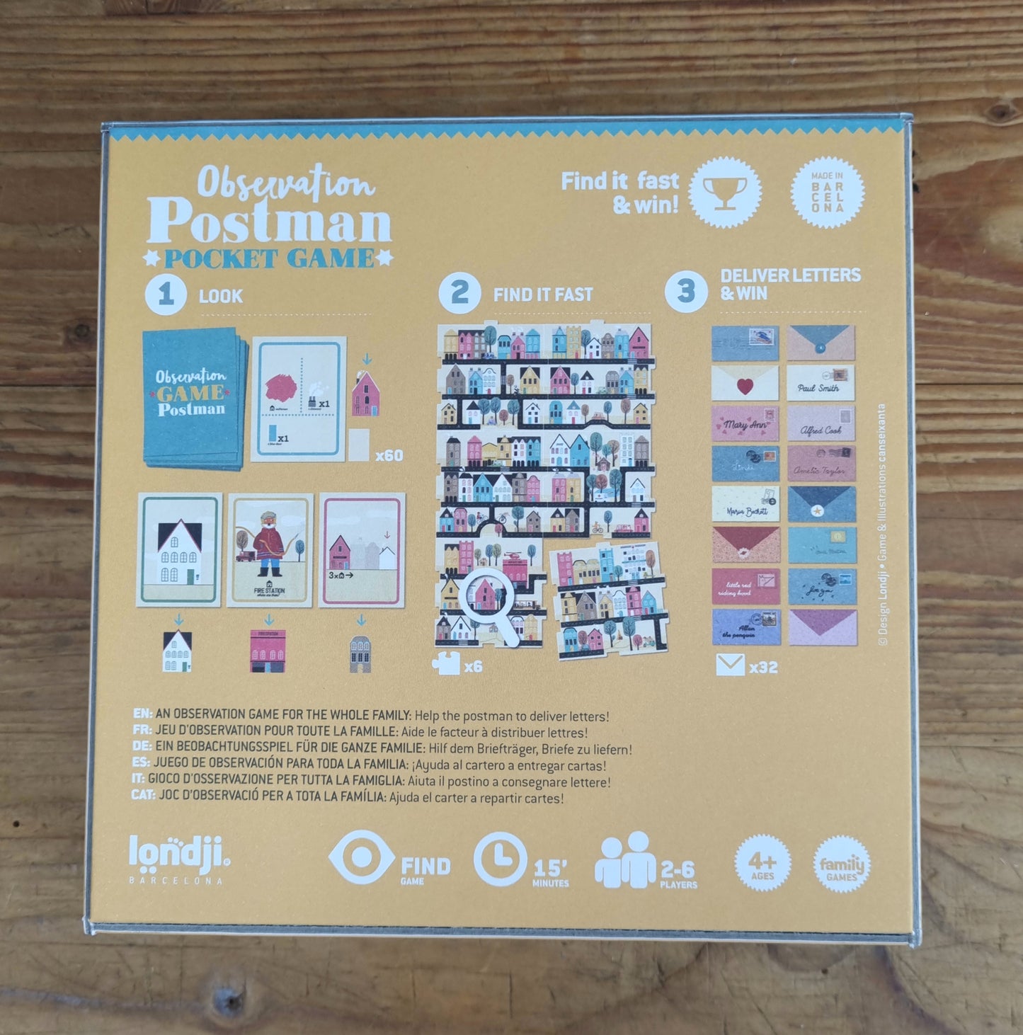 Pocket postman game