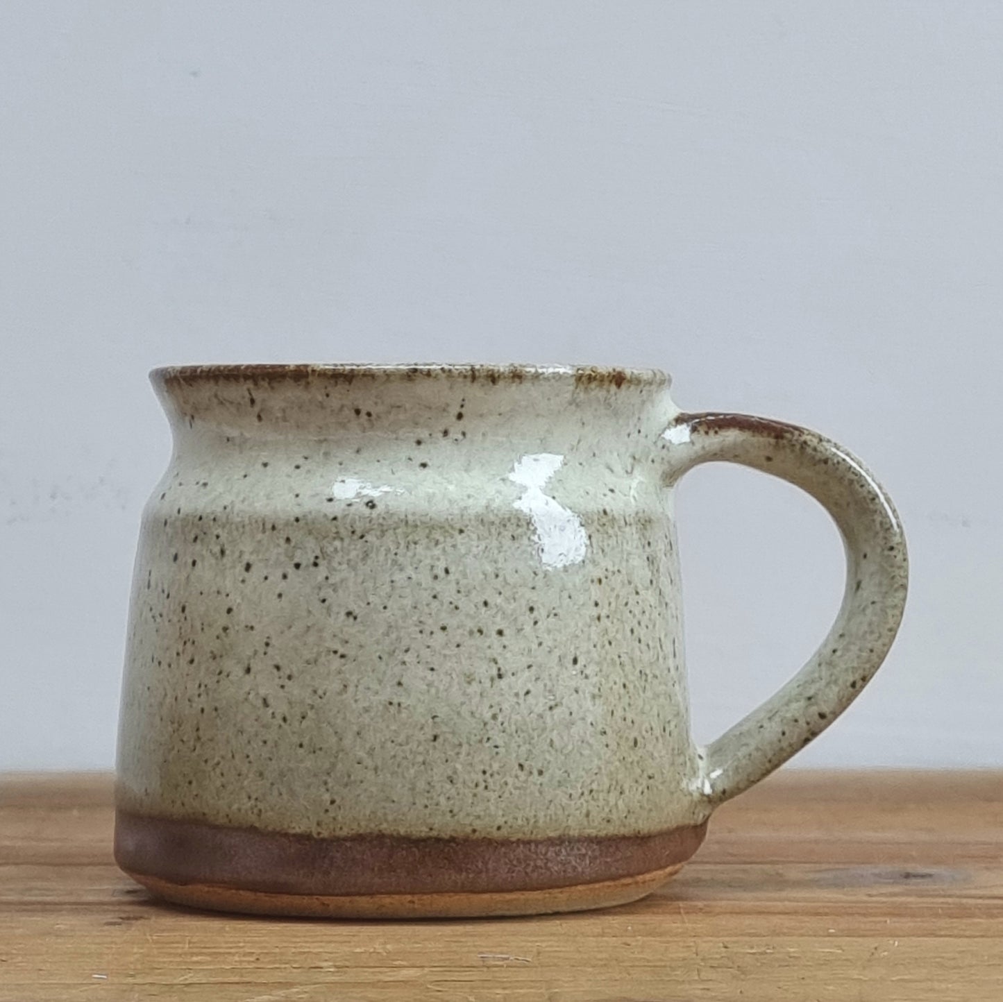 Hand thrown mug