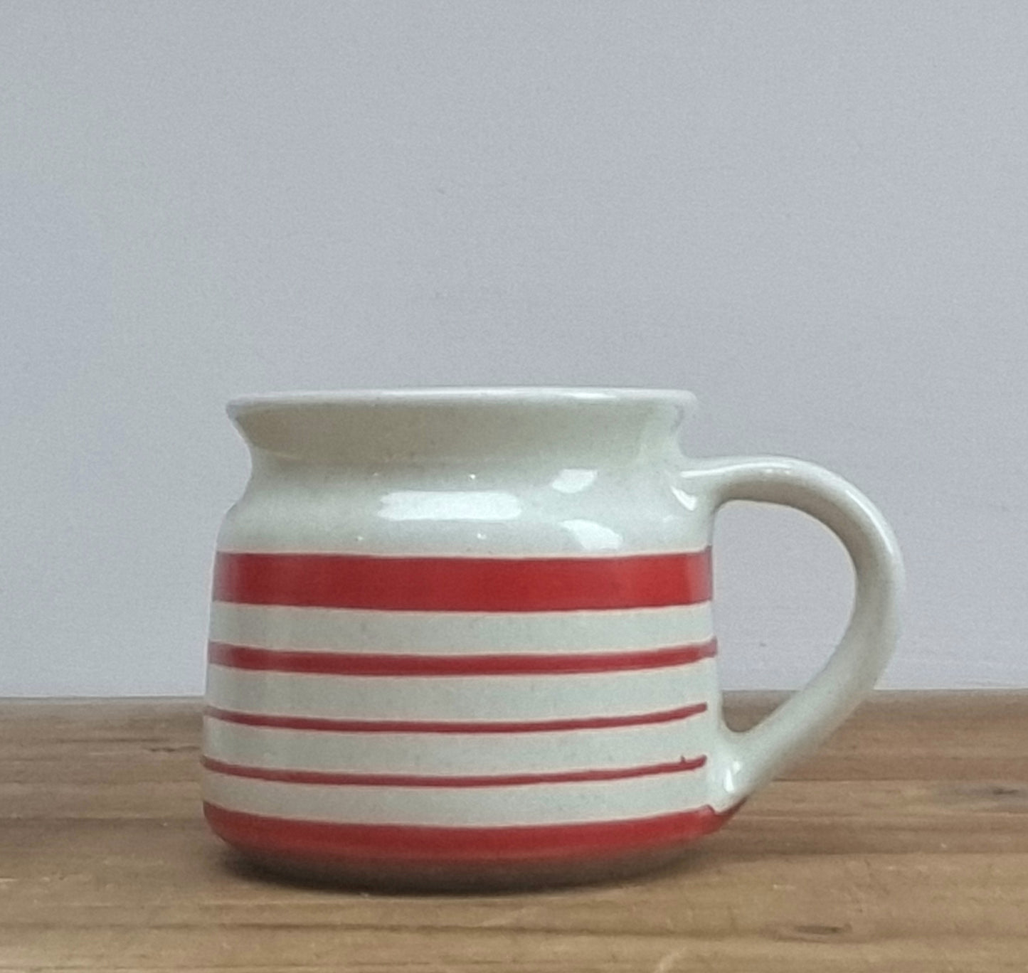 Hand thrown mug