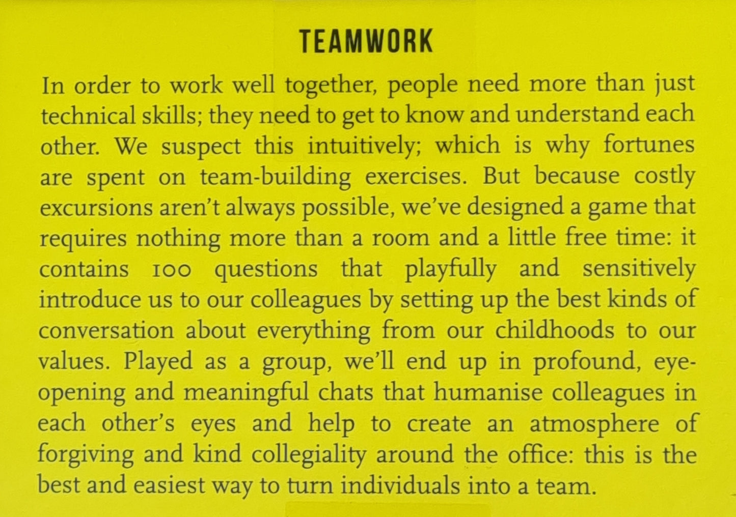 Teamwork