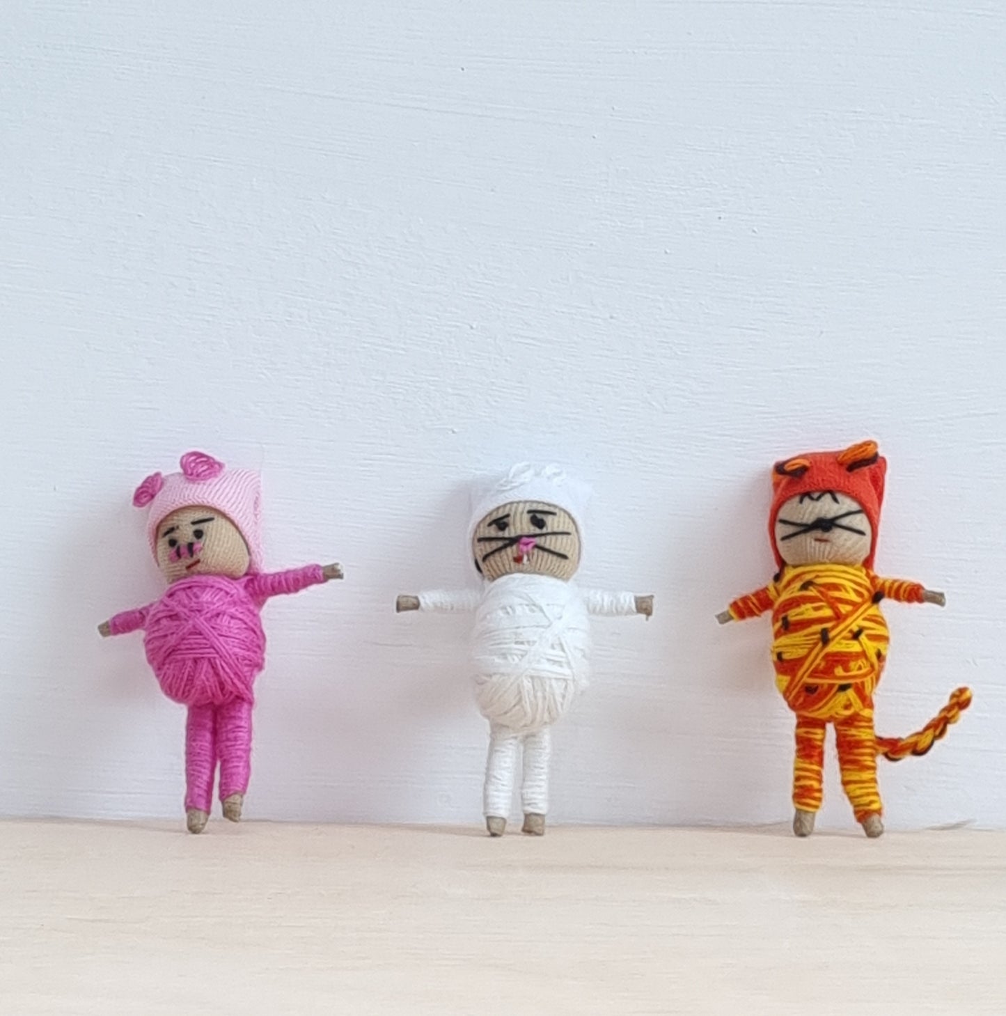 Large worry doll animals