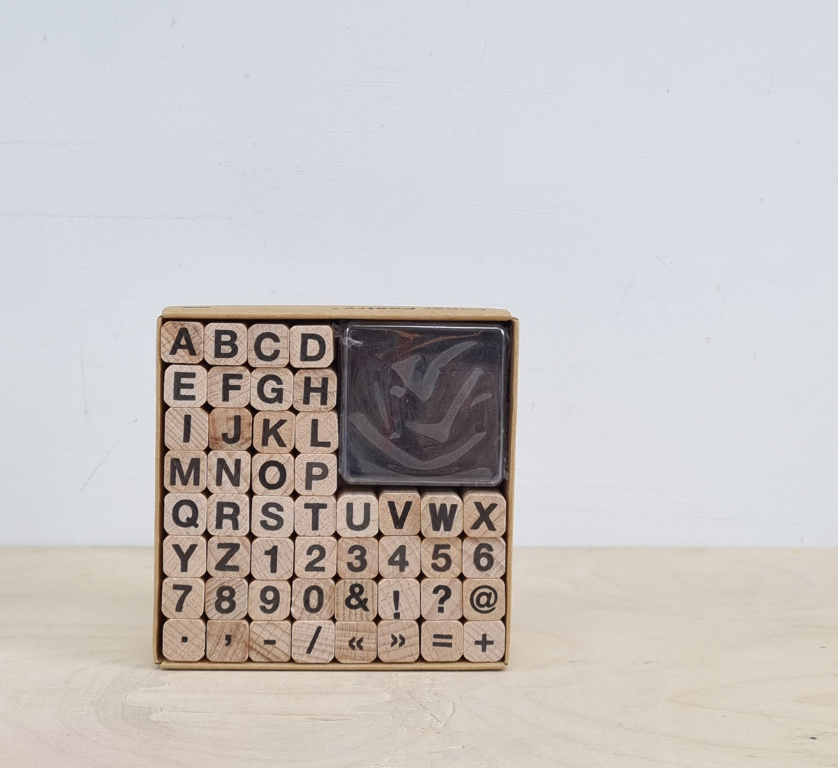 Alphabet stamps
