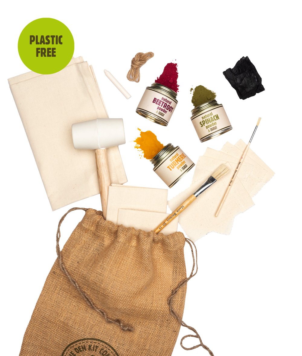 The natural fabric art kit