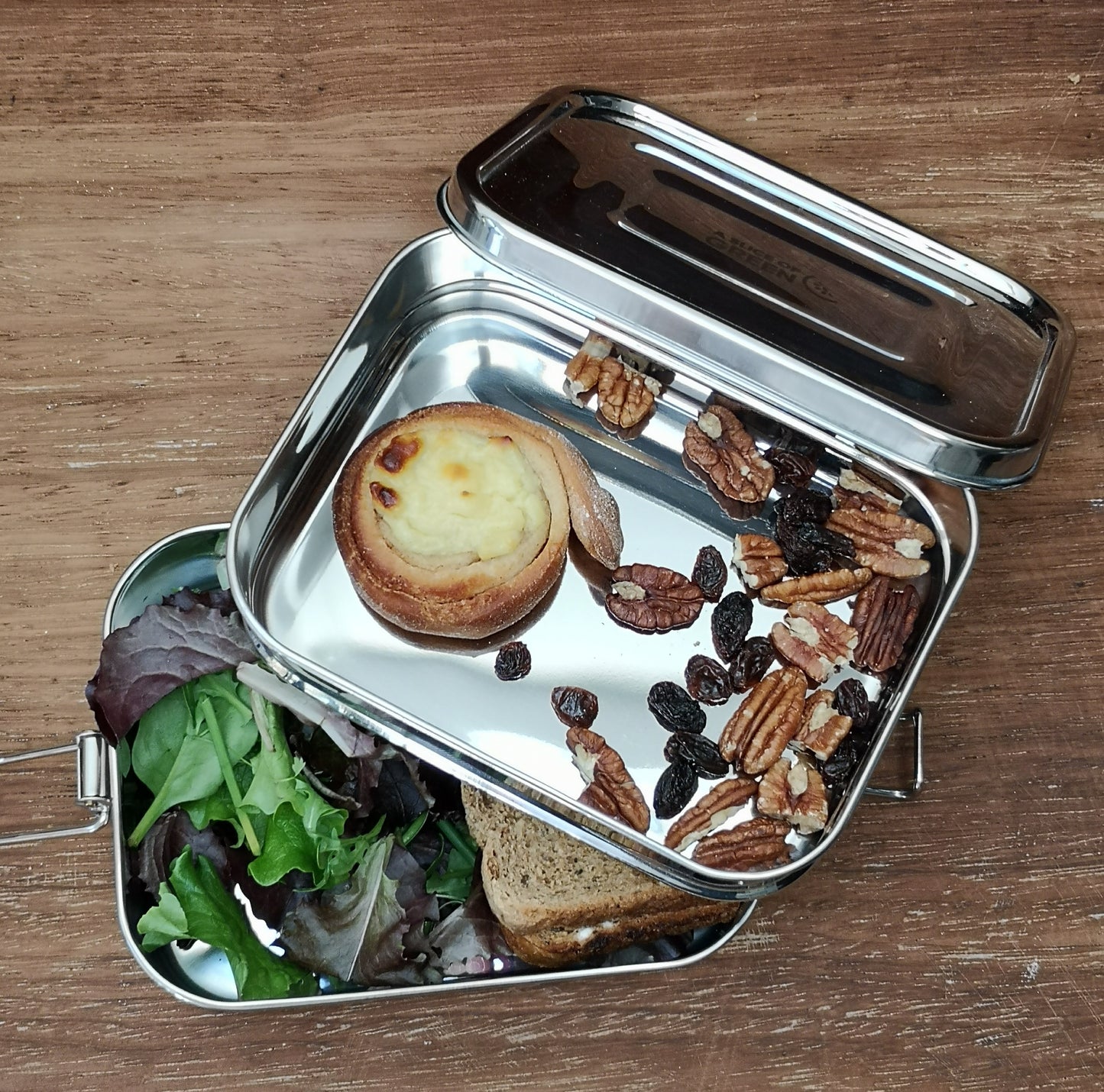 Leak resistant two tier lunch box - Buruni