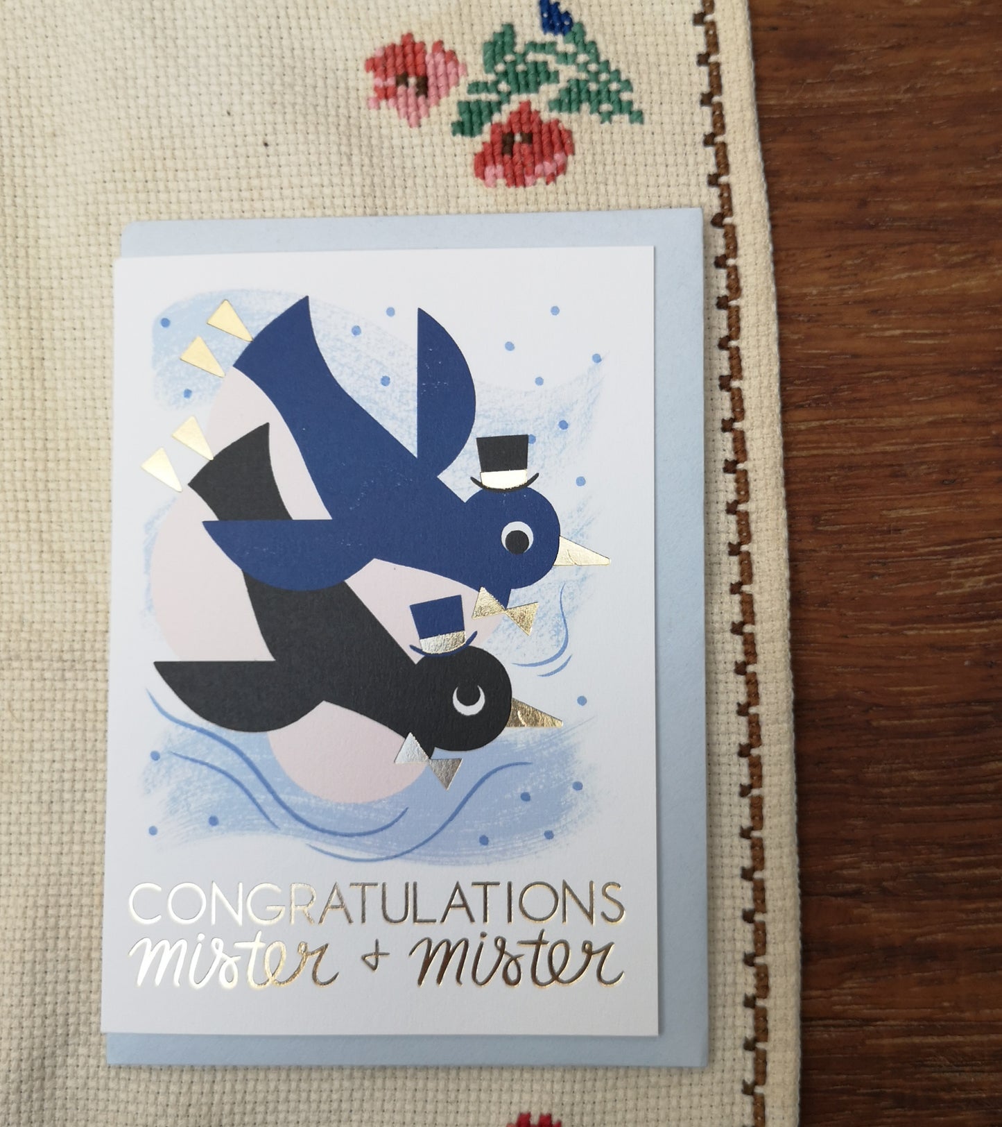 Congratulations Mister and Mister