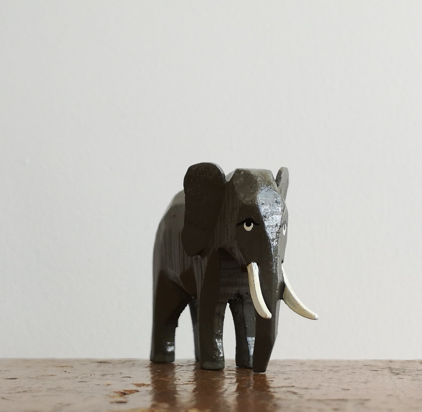 Mini wooden wild animals