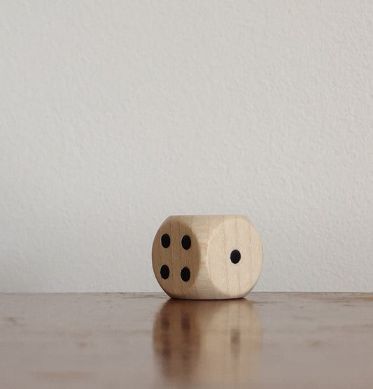 Wooden dice