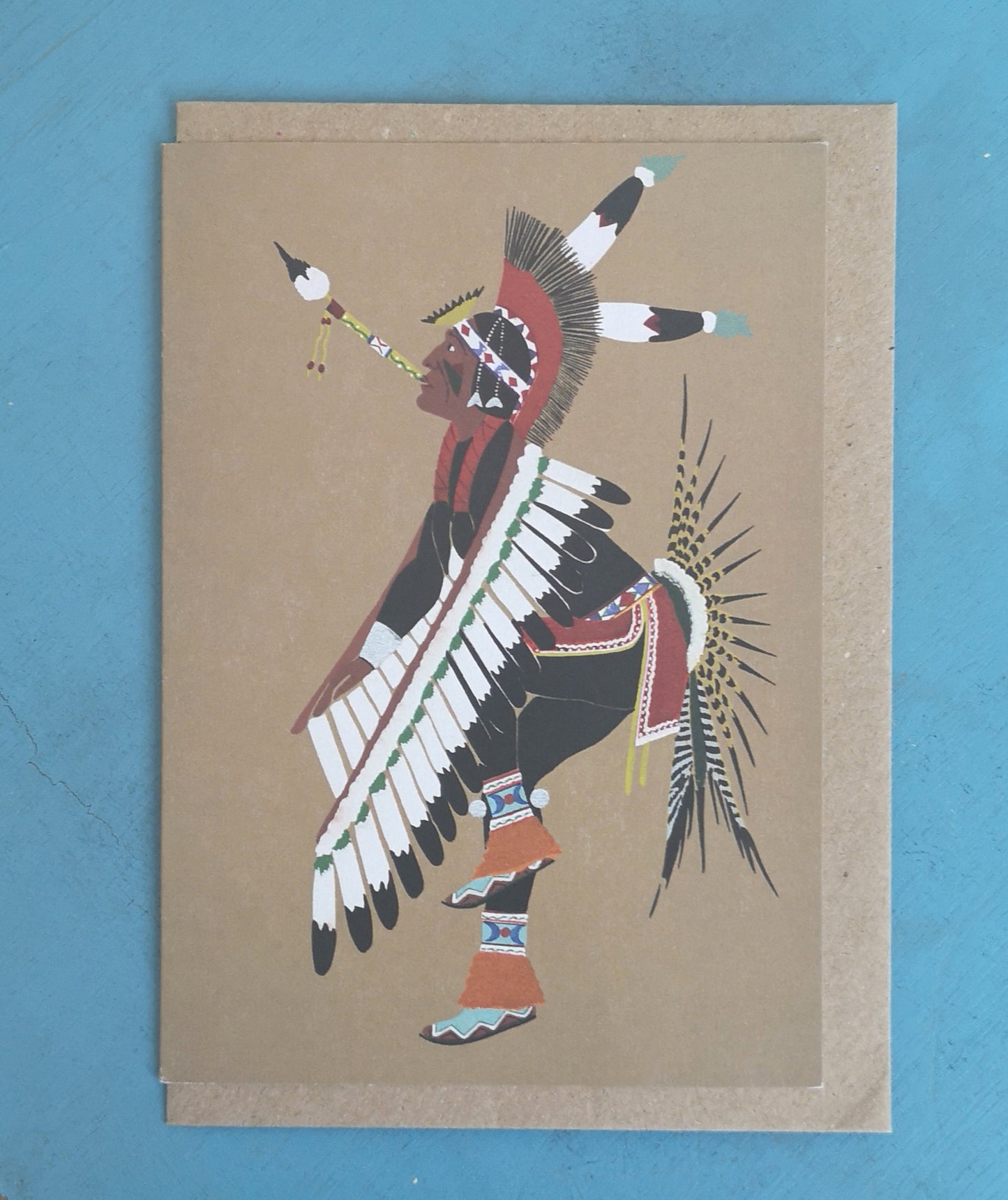 Native party Chief card