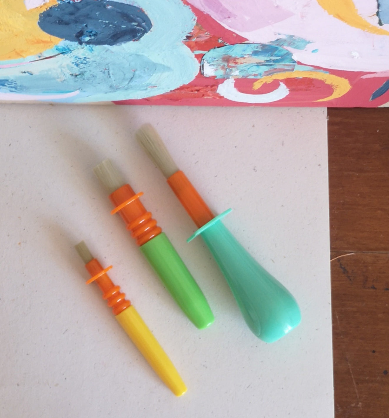 Ingenious paint brushes