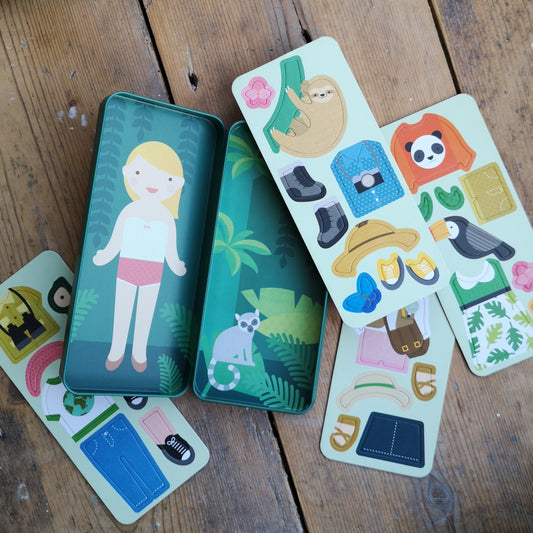 Magnetic nature doll