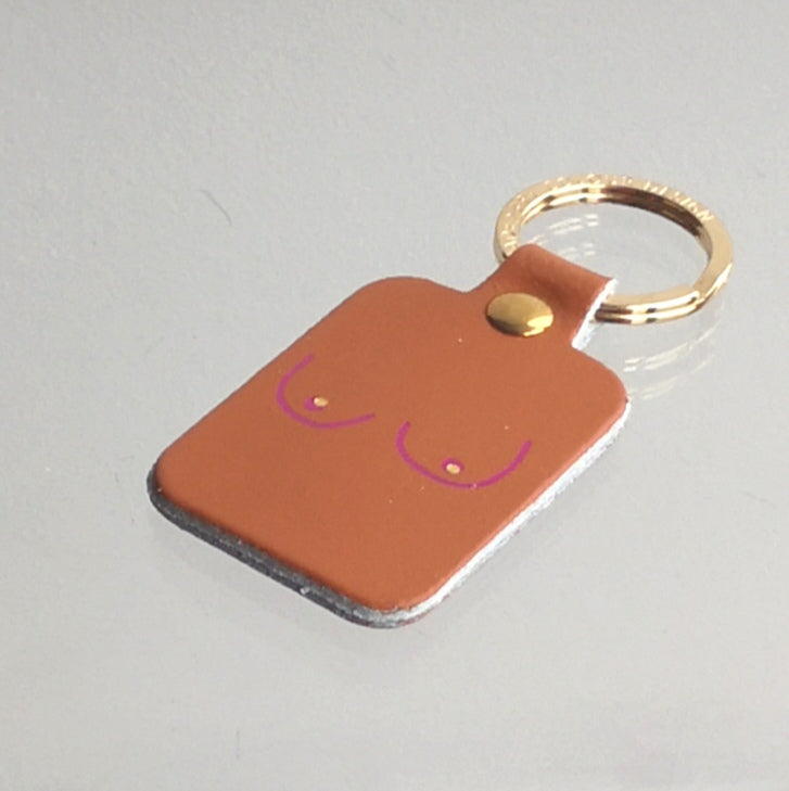 Boob key ring