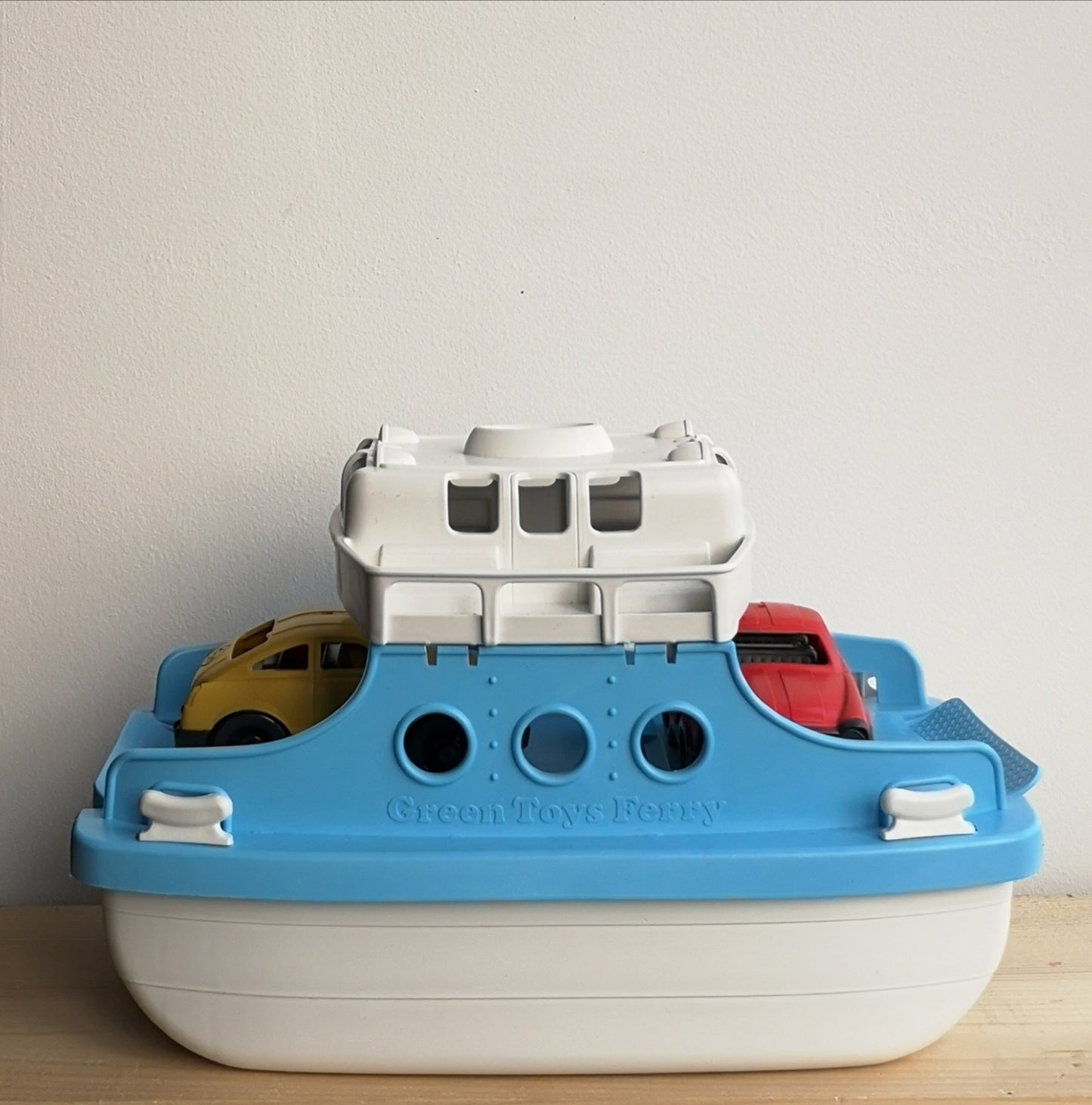 Ferryboat and 2 cars