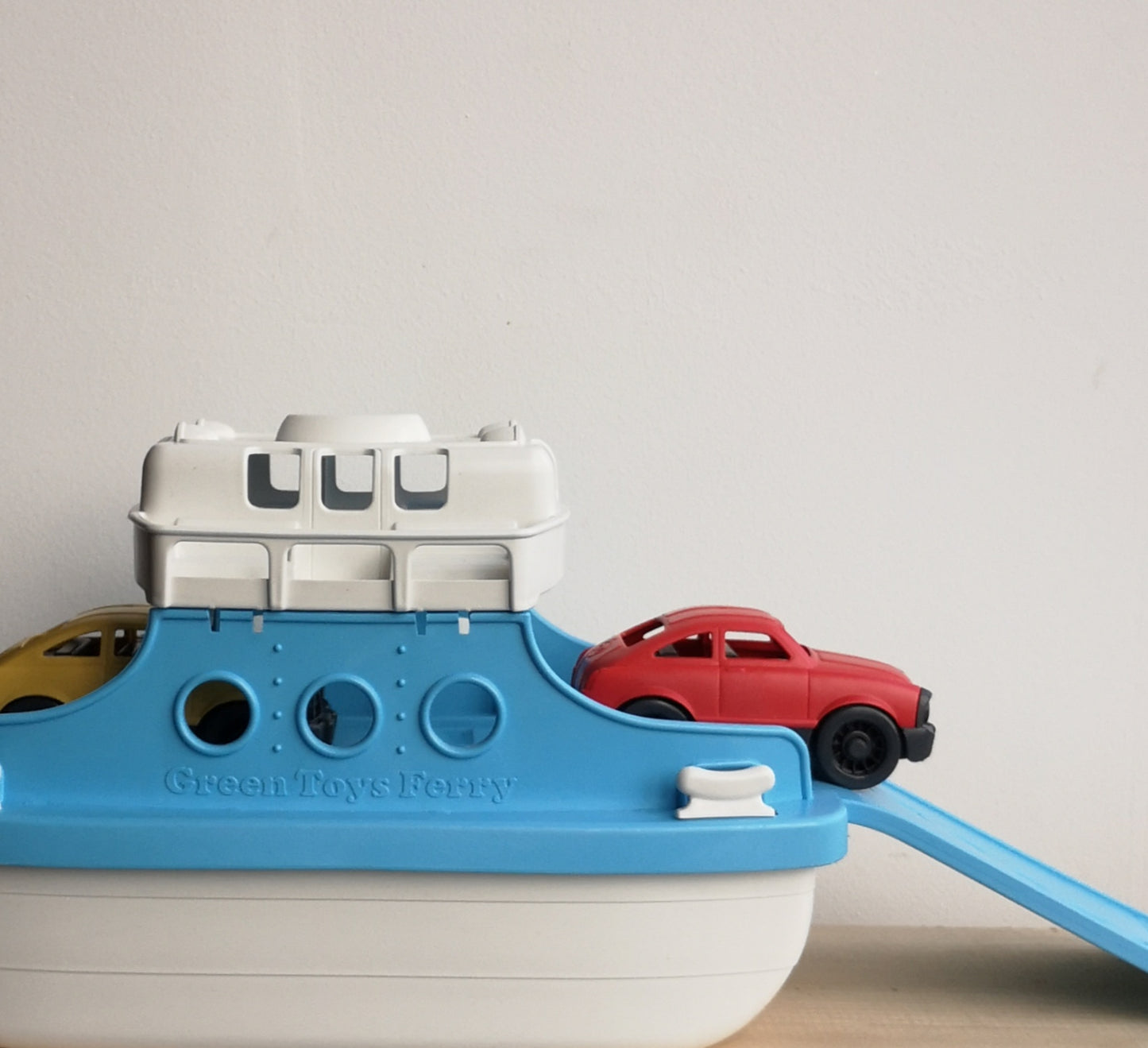 Ferryboat and 2 cars