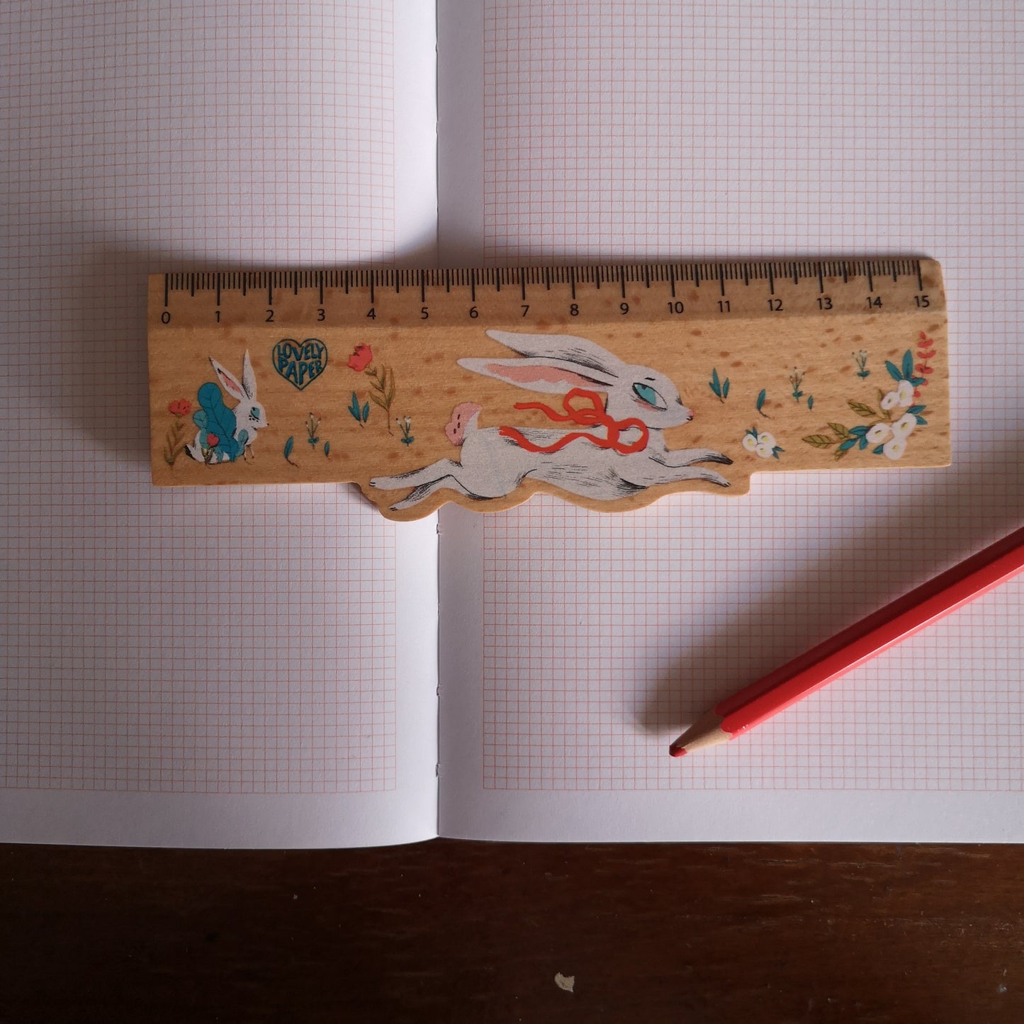 Wooden ruler