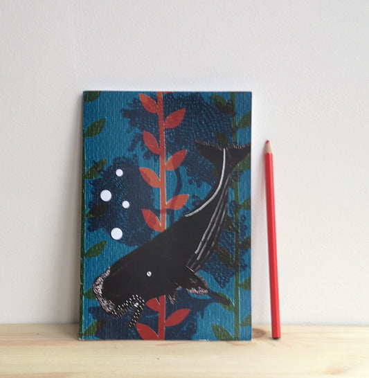 A5 Whale Note book